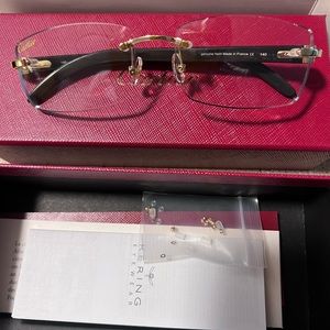Cartier black buffs